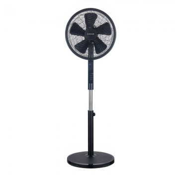 Singer 7020/01BL Ανεμιστήρας Ορθοστάτης 55W Διαμέτρου 40cm με Τηλεχειριστήριο